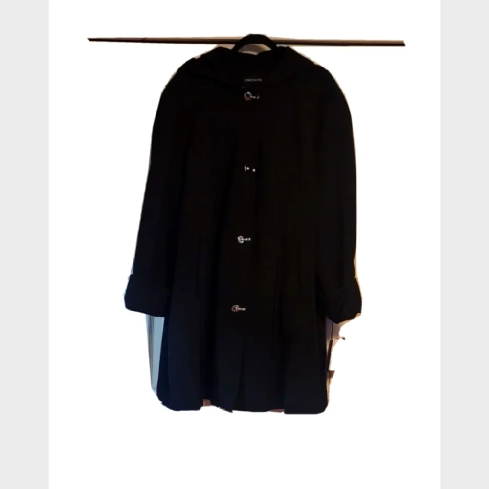 London fog weather or not hooded coat - Picture 1 of 8